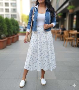 Cute Denim Hoodie Jacket