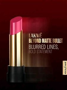 Lakme Matte Lipstick – 201 Pink Power (3.4 g)