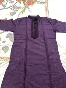 Elegant Purple Kurta