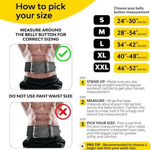 Aurion Weightlifting Gym Belt For Men And Women