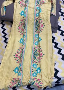 Floral Print Kurta