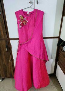 Pink Ethnic Dress/ gown