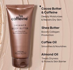 MCaffeine Shimmer Body Polishing Kit Box