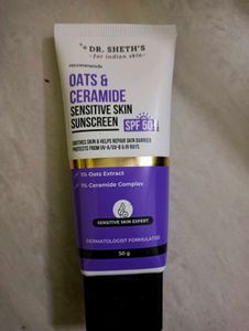 oats and ceramide sensitive skin sunscreen