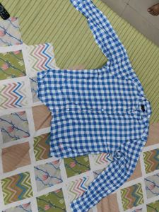 Blue Checked Shirt
