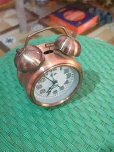 Vintage Style Twin Bell Alarm Clock