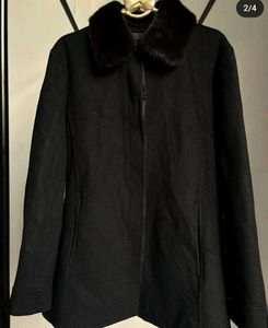 Fur Collared Coat