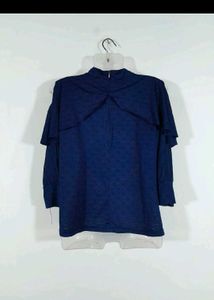 Navy Blue Top For Women