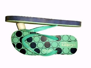 Aqua Colour Flip Flop For Women And Girls
