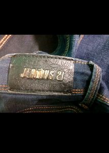 Jealous 21 Dark Blue Super Skinny Jeans, 32