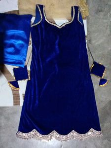 Elegant Blue Kurta Set