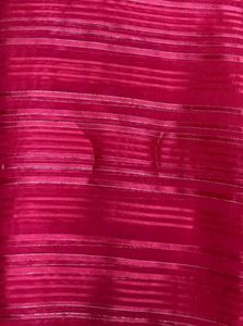 Pink Striped Saree with Sequin Blouse