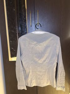 Ruffle Office Wear Fitted Shirt