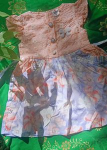 New Cute Baby Girl Frock (not used )