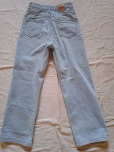 Light Wash Wide Leg Jeans