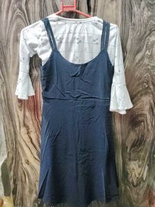 Cute Girls&#39; Layered Dress