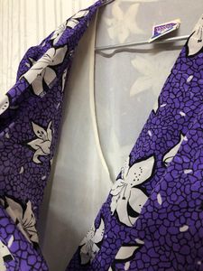 Yessica Blue Printed Dress