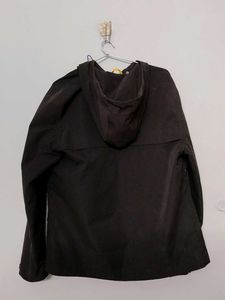 Black Rain Jacket Can Use For Sports Too