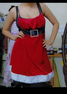 Christmas Dress With Robe