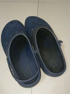 Original Crocs Navy Blue Sandals &amp; Floaters