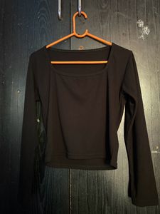 Black Full sleeve Top