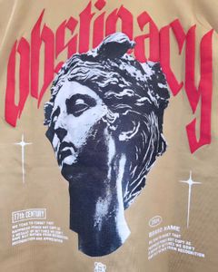 OBSTINACY Unisex Backprinted Oversize Tee 🔥🔥