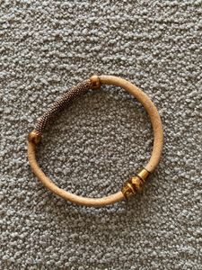 Fossil leather magnetic Unisex Bracelet