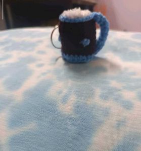 Crochet Beer Mug Keychain💫♥️