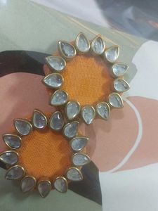 Combo of 2 pairs Ethnic stylish earrings studs