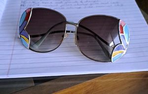 FOSSIL Stella Sunglasses Butterfly Design