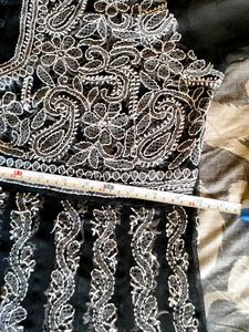 lucknow heavy work frock