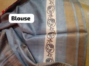 Silk Floral Print Saree
