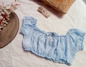 Very Beautiful Off Shoulder Script Top