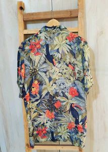 Floral Print Shirt Size-40