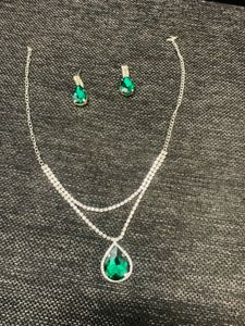 Artificial Diamond neck piece set