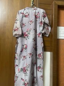 Floral Print Kurta