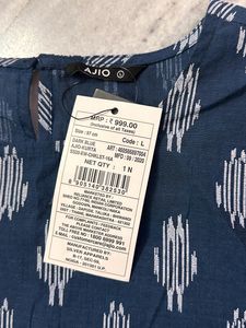 Asymmetrical Half-Sleeve Cotton Dress