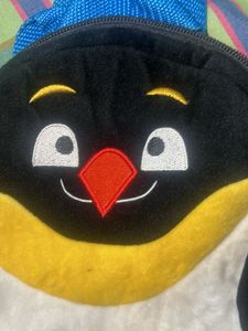 Cute Penguin Plush Backpack