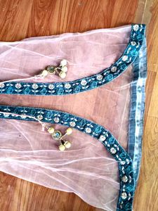 Elegant Embroidered Lehenga Set.