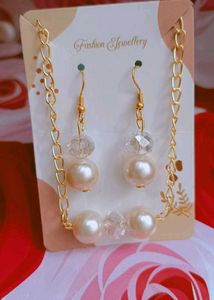 Pearl & Crystal Jewelry Set