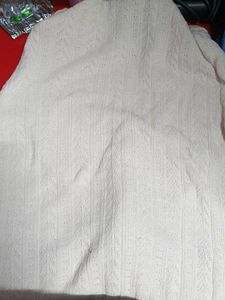 White Knit Top