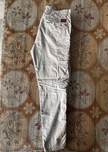 Super Dry Off White Cargo Denim