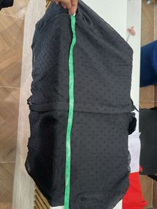 Elegant Black Button-Up Top