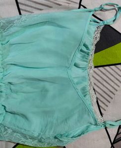 Cute Aqua Mini Dress