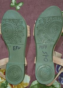 Nude Pink Sandal For Women