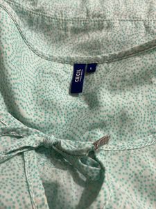 CECIL Tunic Imported Cute Blue Top