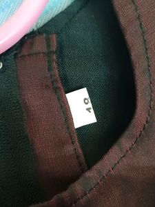 Fluffy Maroon Kids Frock