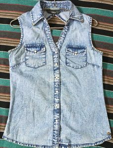Nuon By Westside Denim Sleevless Top