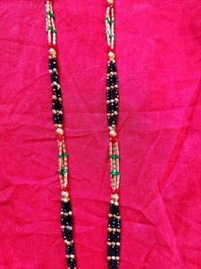 Beautiful Crystal Stone Long Mangalsutra