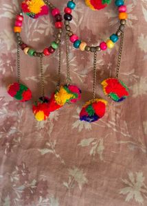 Pompom Earrings